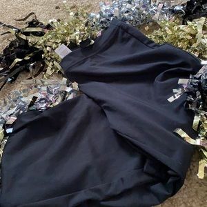 Black Athletic Dance Warm Up Pants